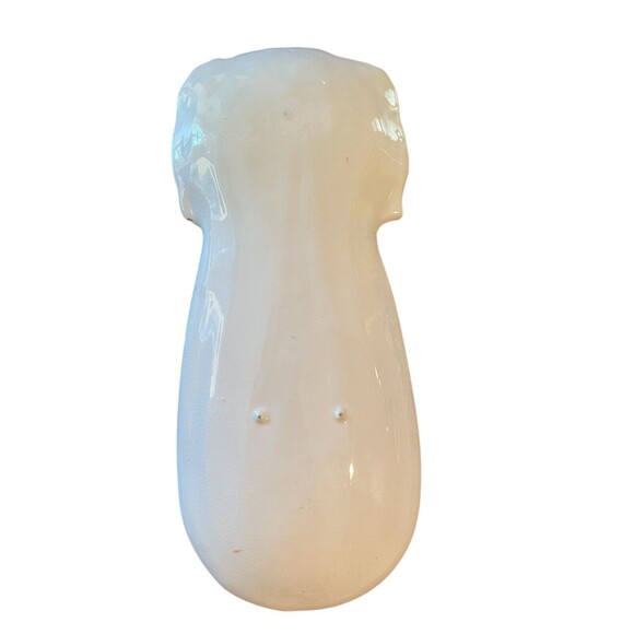 Unique Farmhouse Kitchen Style Vintage Celery Shaped Ceramic Spoon Rest / Tray - Picture 12 of 13